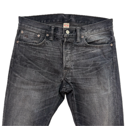 RRL Ralph Lauren Grey Jeans Slim Narrow Denim - 30x34