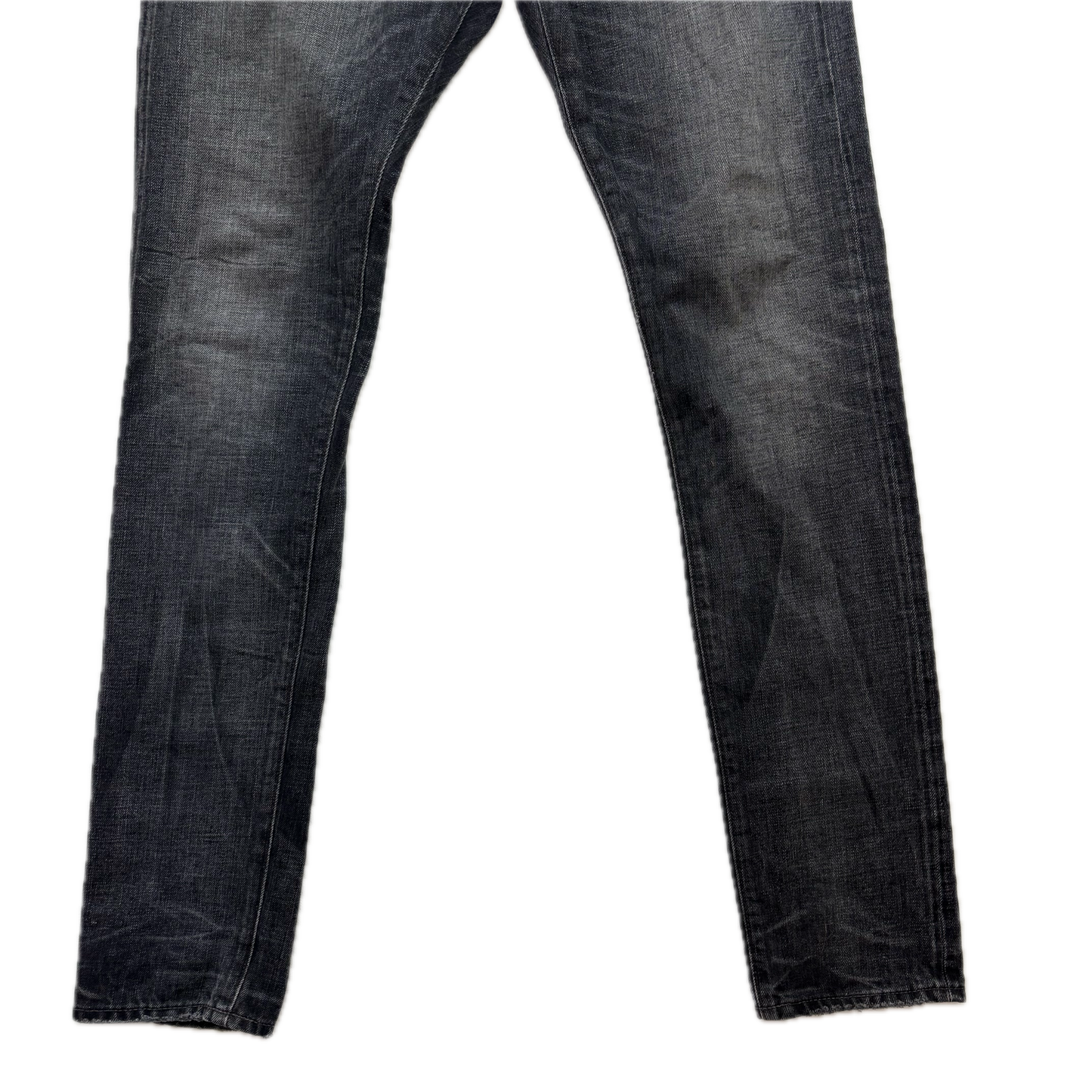 RRL Ralph Lauren Grey Jeans Slim Narrow Denim - 30x34