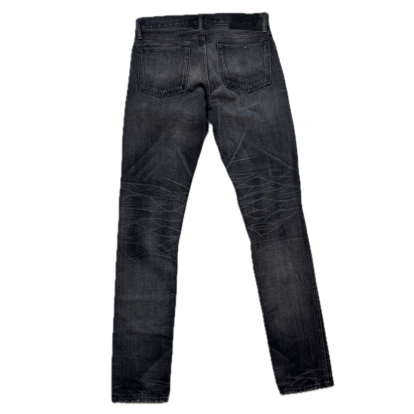RRL Ralph Lauren Grey Jeans Slim Narrow Denim - 30x34