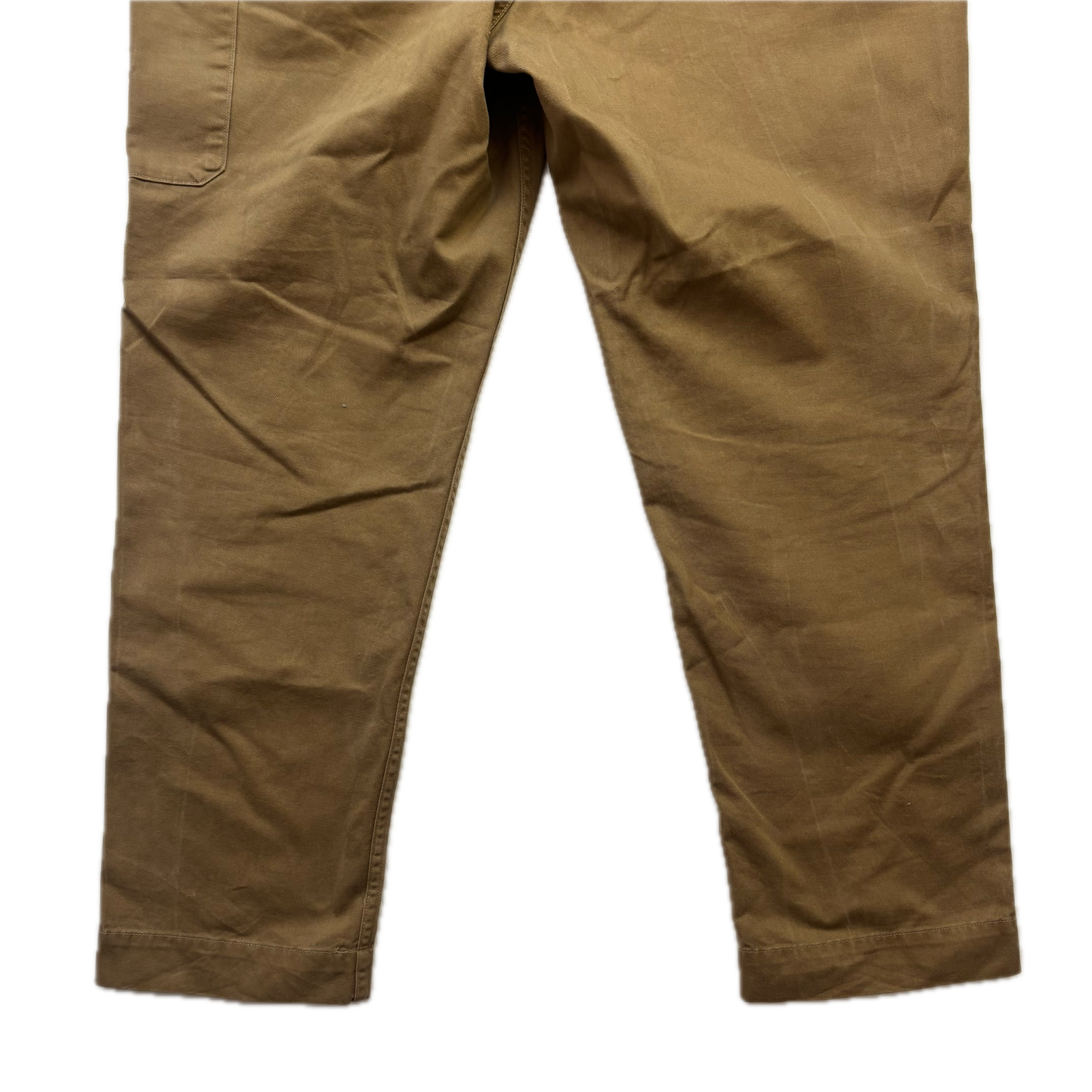 Polo Ralph Lauren Tan Officer Ghurka Military Trouser Chino Pants Relaxed Fit - 36x32