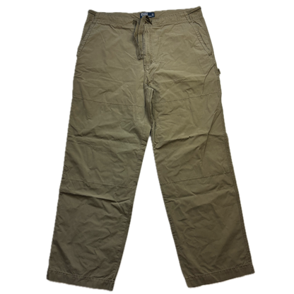 Polo Ralph Lauren Military Double Knee Carpenter Pants Green - XXL