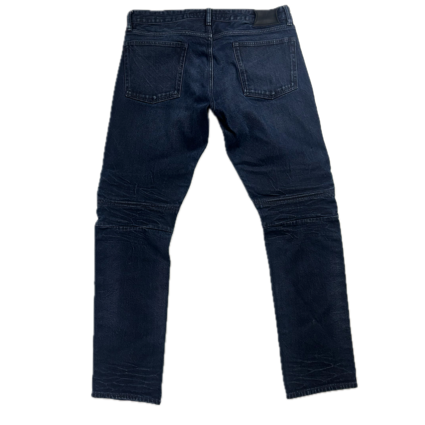 Ralph Lauren Black Label Jeans Biker Motorcycle Denim - 36x34