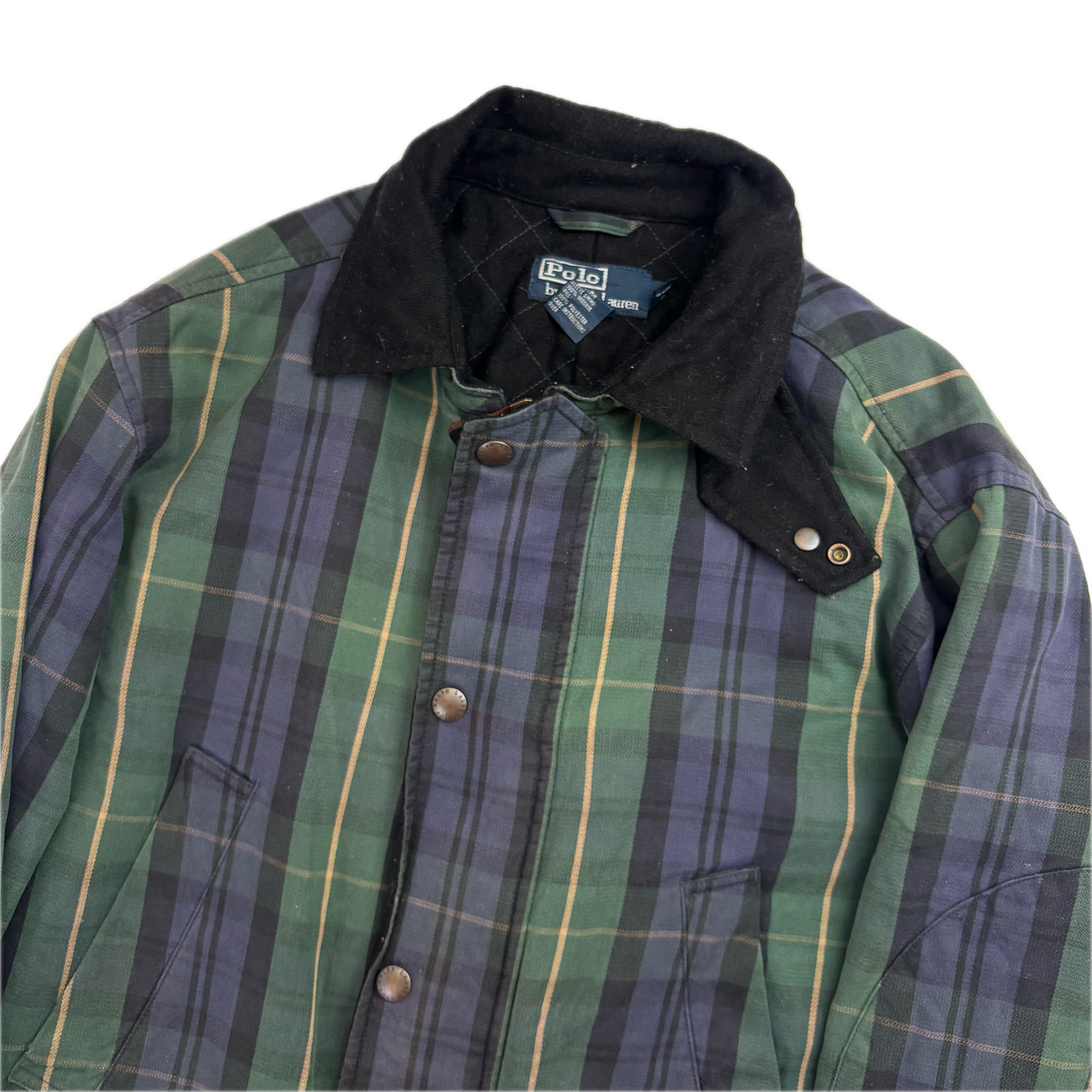 Polo Ralph Lauren BlackWatch Parka Walking Jacket Coat  Tartan - S