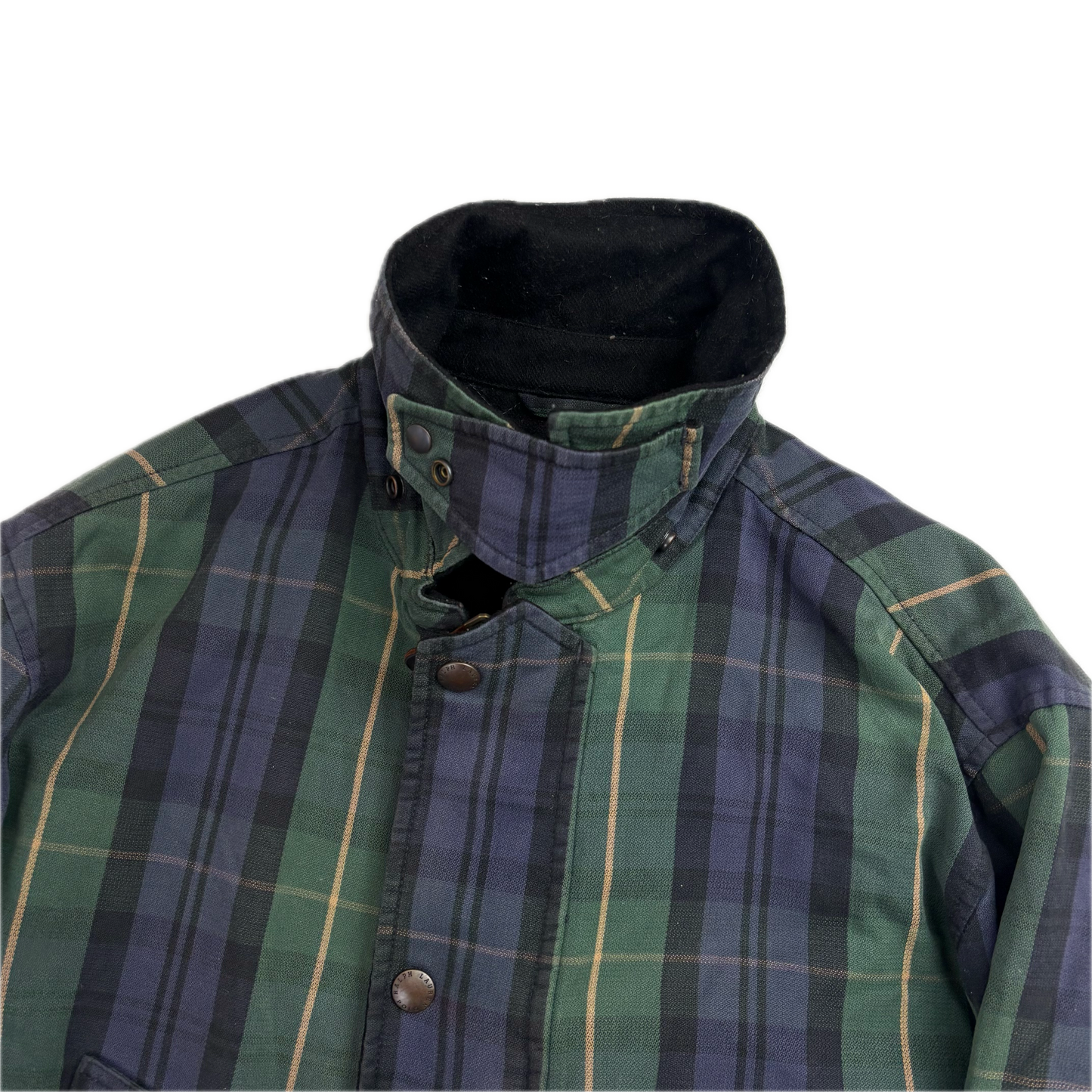 Polo Ralph Lauren BlackWatch Parka Walking Jacket Coat  Tartan - S