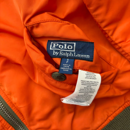 Polo Ralph Lauren Military Reversible Patches MA-1 Bomber Jacket - S
