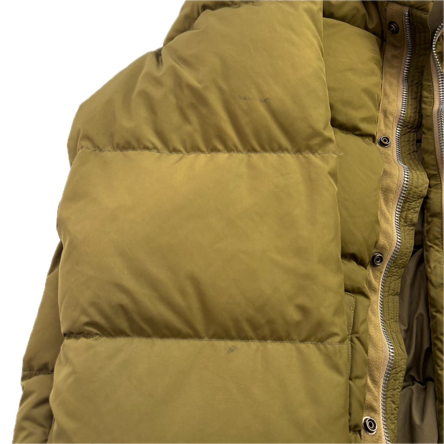 Polo Ralph Lauren Green Sportsman Patch Puffer Jacket Down Coat - L