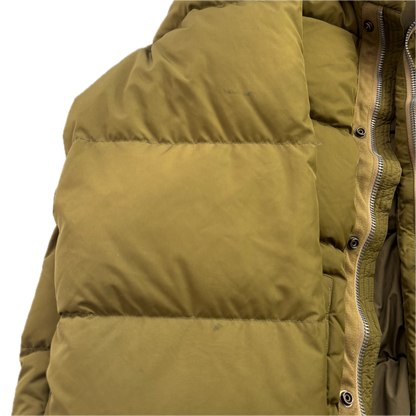 Polo Ralph Lauren Green Sportsman Patch Puffer Jacket Down Coat - L