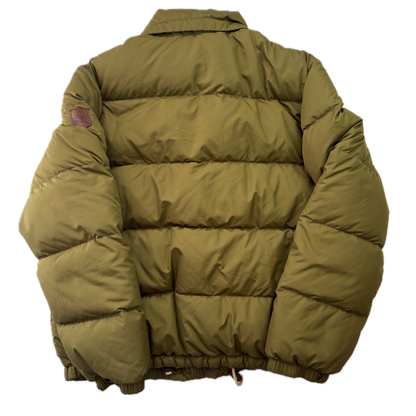 Polo Ralph Lauren Green Sportsman Patch Puffer Jacket Down Coat - L