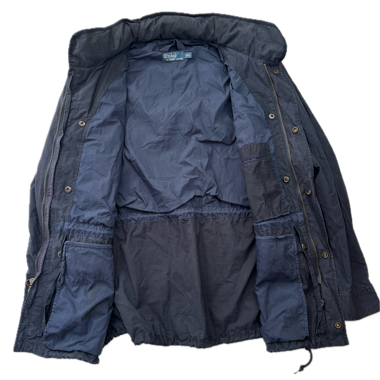 Polo Ralph Lauren Navy Utility Jacket - XXL