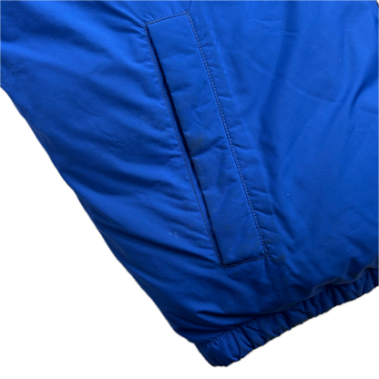 Polo Ralph Lauren Retro Blue Cookie Patch Puffer Jacket Down Coat - M