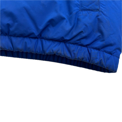 Polo Ralph Lauren Retro Blue Cookie Patch Puffer Jacket Down Coat - M
