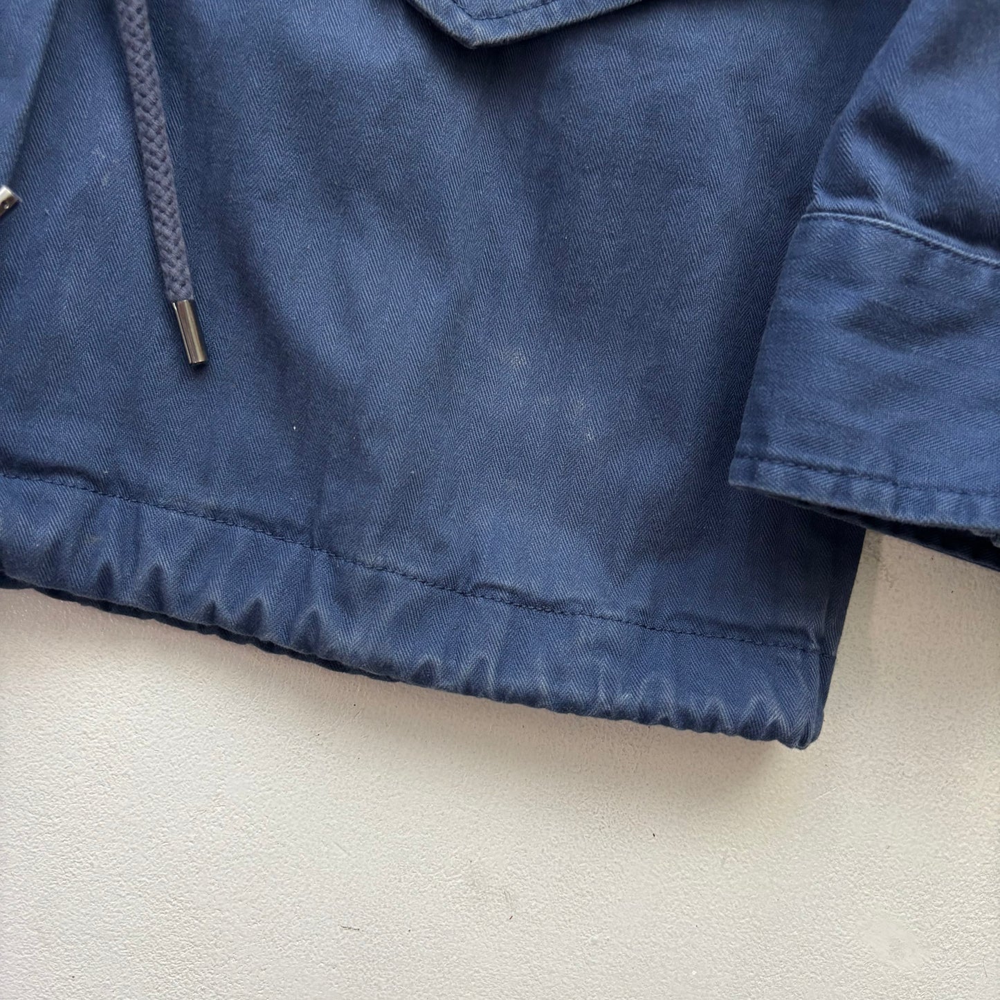 Polo Ralph Lauren Navy Blue Military Army Parka Jacket  - M
