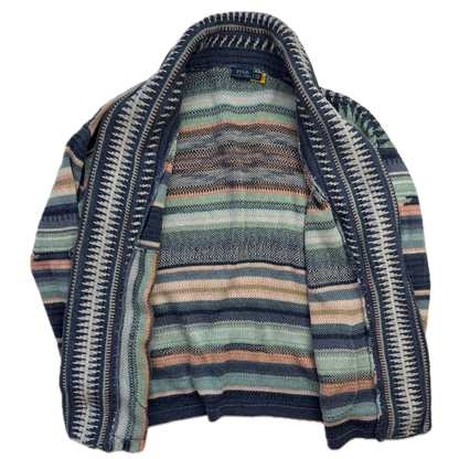 Polo Ralph Lauren Aztec Patchwork Cardigan Southwestern - L