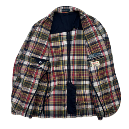Polo Ralph Lauren Madras Plaid Blazer Sports Jacket (Cotton) -38R