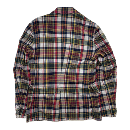Polo Ralph Lauren Madras Plaid Blazer Sports Jacket (Cotton) -38R