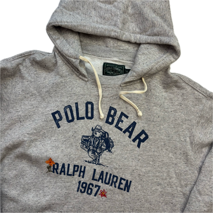 Polo Country Grey Bear Hoodie - XXL