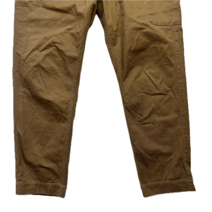 Polo Ralph Lauren Tan Officer Ghurka Military Trouser Chino Pants Relaxed Fit - 33x32