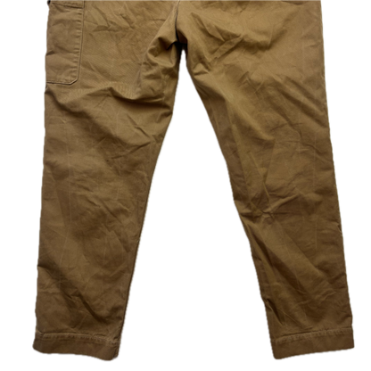 Polo Ralph Lauren Tan Officer Ghurka Military Trouser Chino Pants Relaxed Fit - 33x32