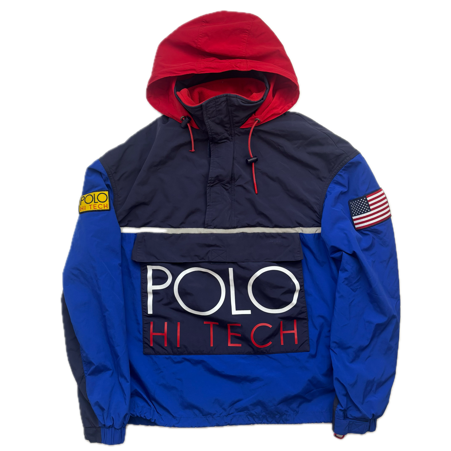 Polo Ralph Lauren Hi-Tech Quarter Zip Pullover Retro - XS