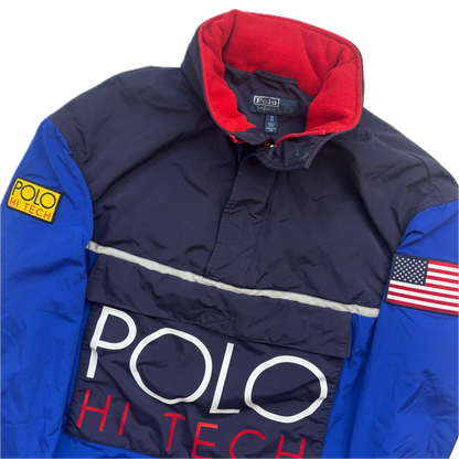 Polo Ralph Lauren Hi-Tech Quarter Zip Pullover Retro - XS
