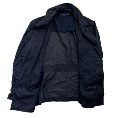 Polo Ralph Lauren Double Breasted Rain Coat Trench - L