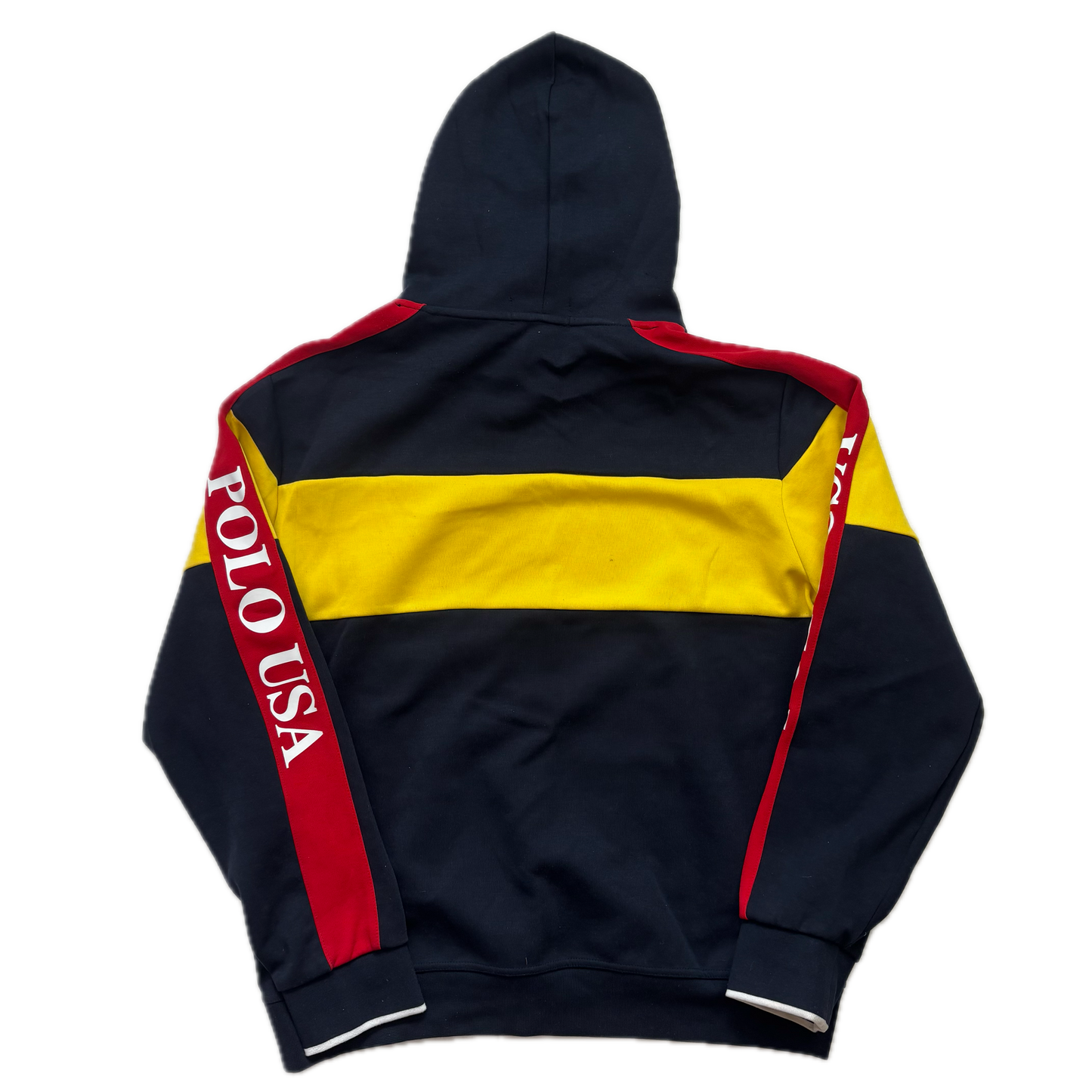 Polo Ralph Lauren Uni Patch Hoodie Colourblock Retro - L