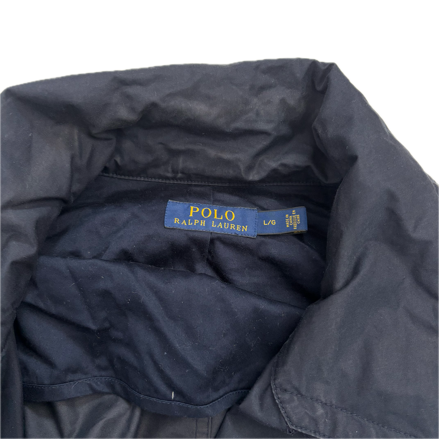 Polo Ralph Lauren Double Breasted Rain Coat Trench - L