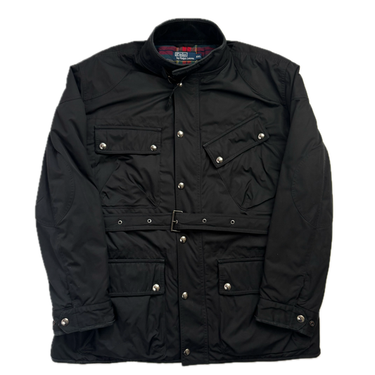 Polo Ralph Lauren Belted Black Utility Jacket - XXL