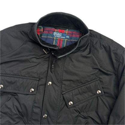 Polo Ralph Lauren Belted Black Utility Jacket - XXL