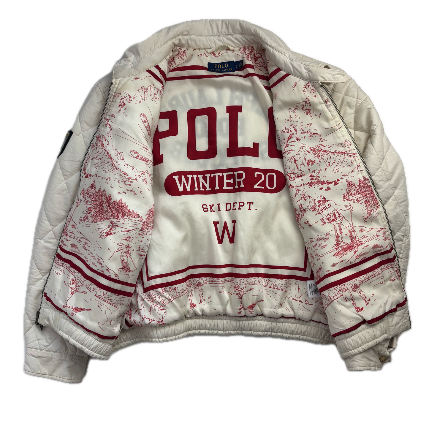 Polo Ralph Lauren Ski Club Quilted Jacket Puffer - L