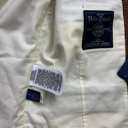 Polo Ralph Lauren Brown Tweed Waistcoat (Wool) - 40R