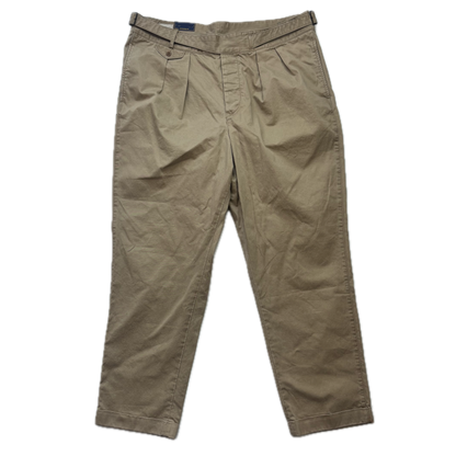 Polo Ralph Lauren Beige Whitman Officer Ghurka Military Trouser Chino Pants - 40x32