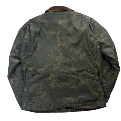 Oil Cloth Waxed Camo Jacket Hunting Shooting - XL