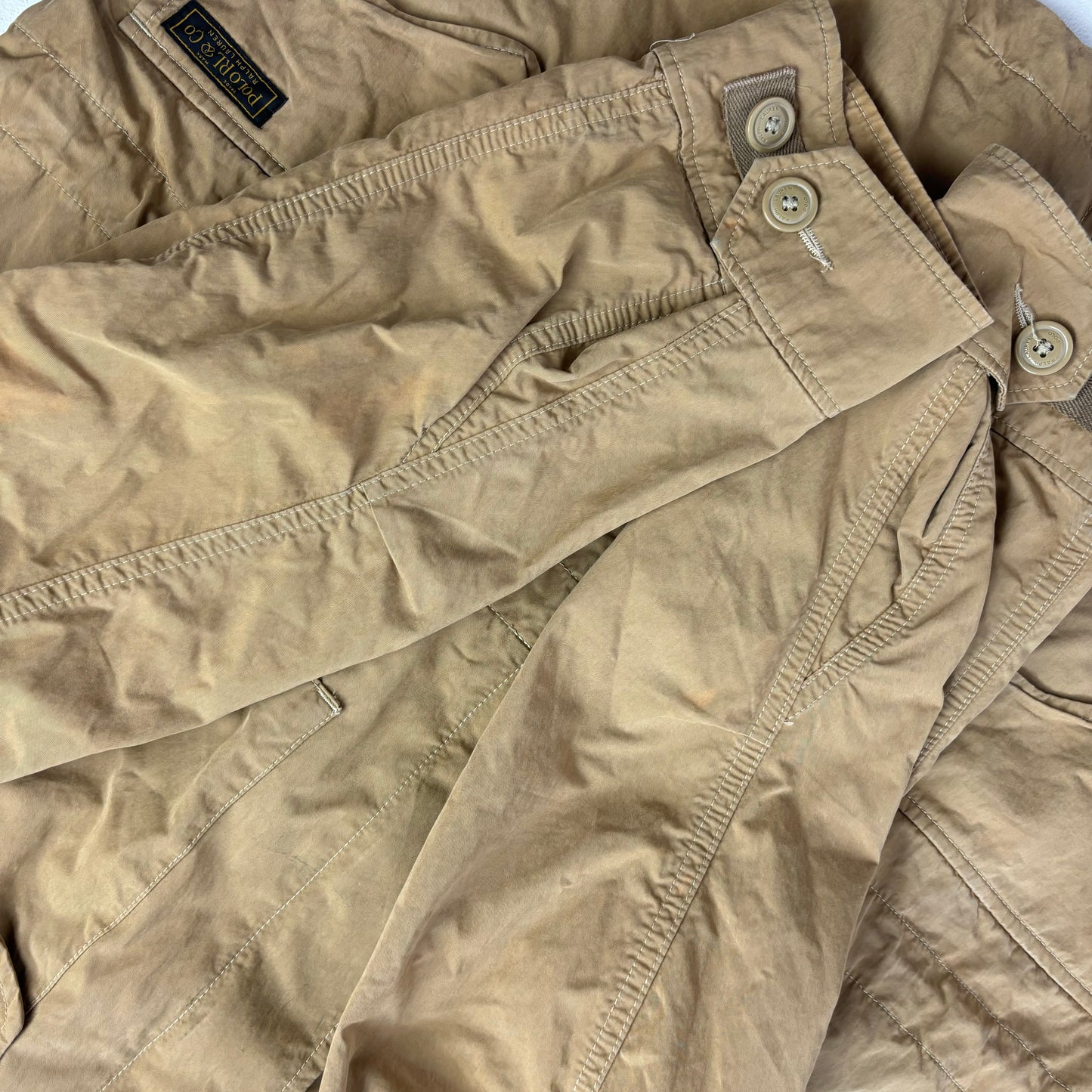 Polo Ralph Lauren Tan Utility Jacket - L