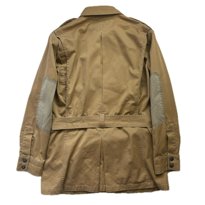 Belted Beige Safari Jacket -  S