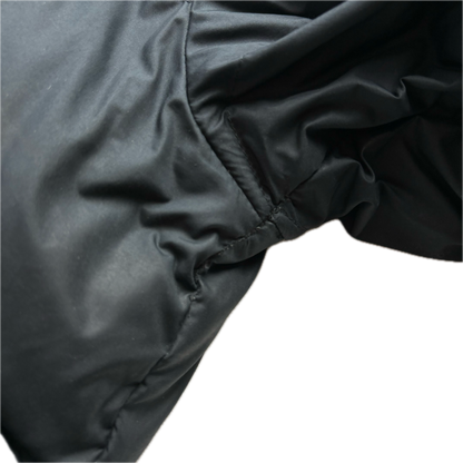 Black USA Winter Event Puffer Jacket Down Coat Lake Placid - L