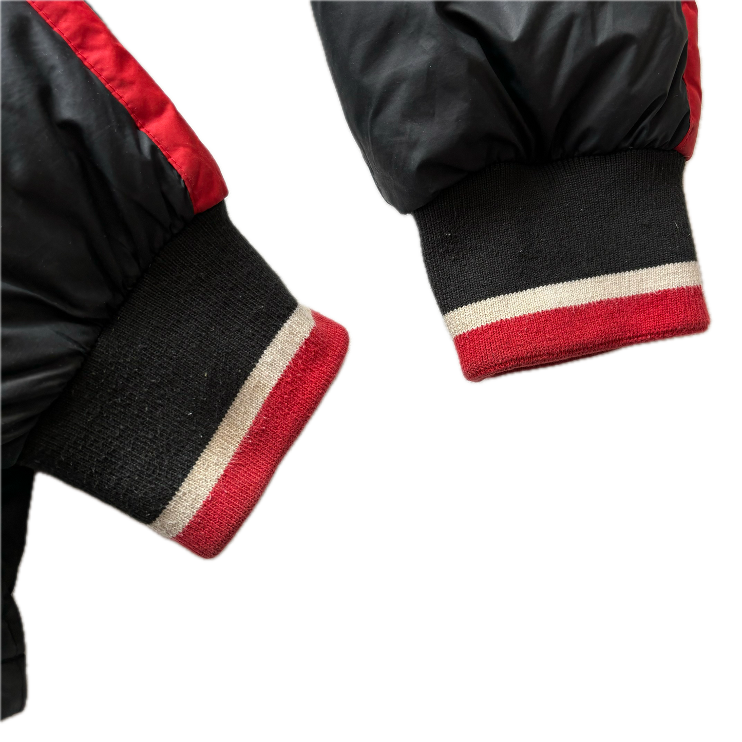 Black USA Winter Event Puffer Jacket Down Coat Lake Placid - L