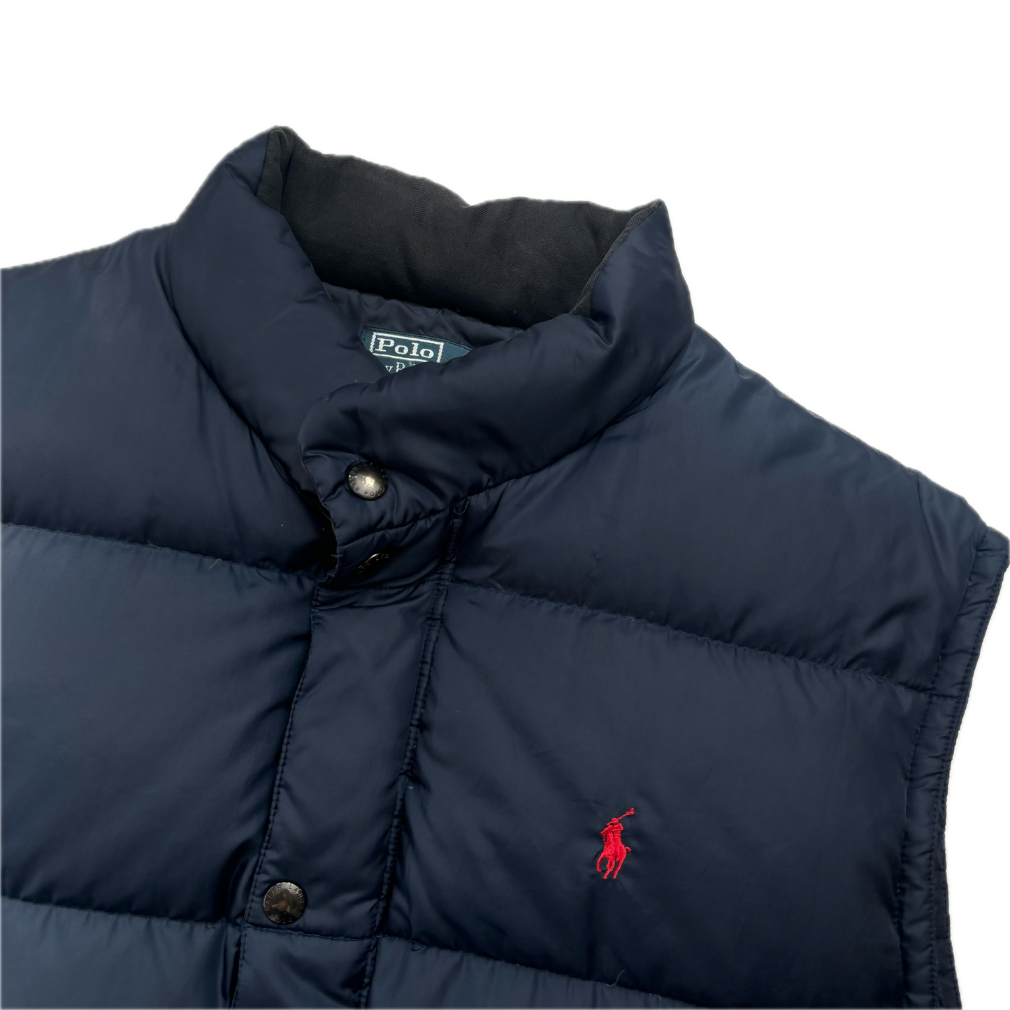 Polo Ralph Lauren Navy Down Vest Gilet - XXL