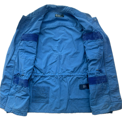 Polo Ralph Lauren Blue Tropical Combat Jacket - L