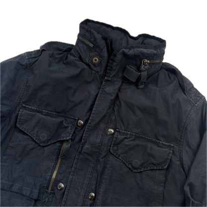 Black Military Utility Jacket  - S