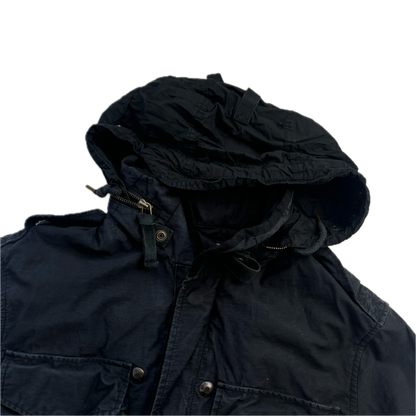 Black Military Utility Jacket  - S
