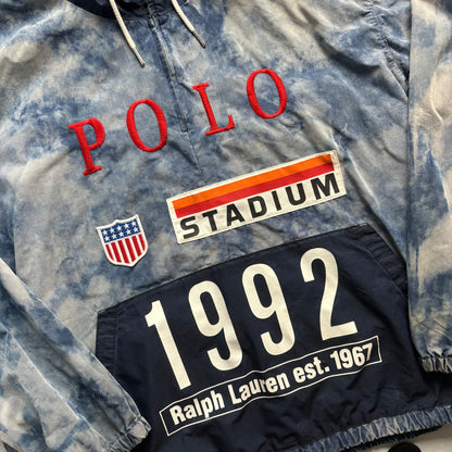 Polo Ralph Lauren Retro Stadium 1992 Indigo Pullover Jacket - XXL