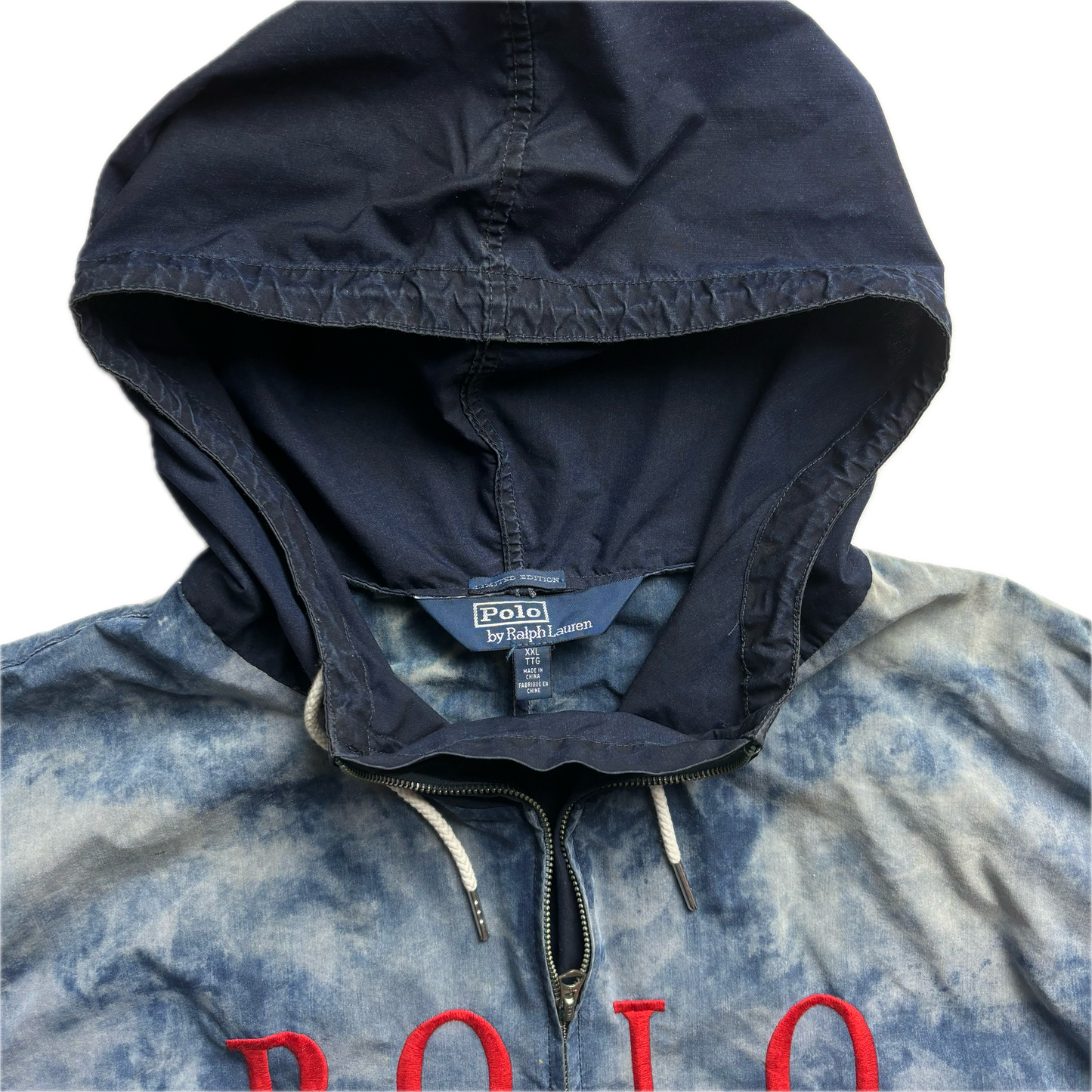 Polo Ralph Lauren Retro Stadium 1992 Indigo Pullover Jacket - XXL