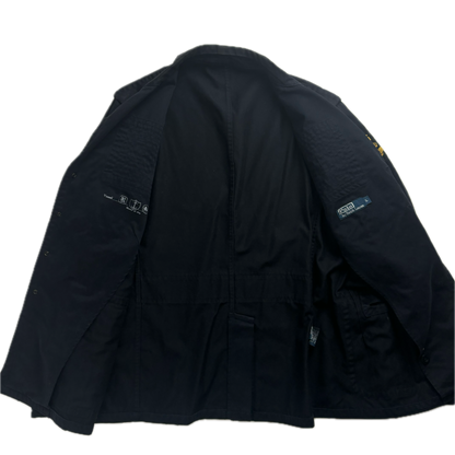 Polo Ralph Lauren Navy Military Blazer Sports Jacket  - L