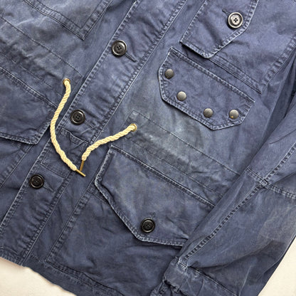 Polo Ralph Lauren Navy Blue Marine Hooded Parka Jacket  - XL