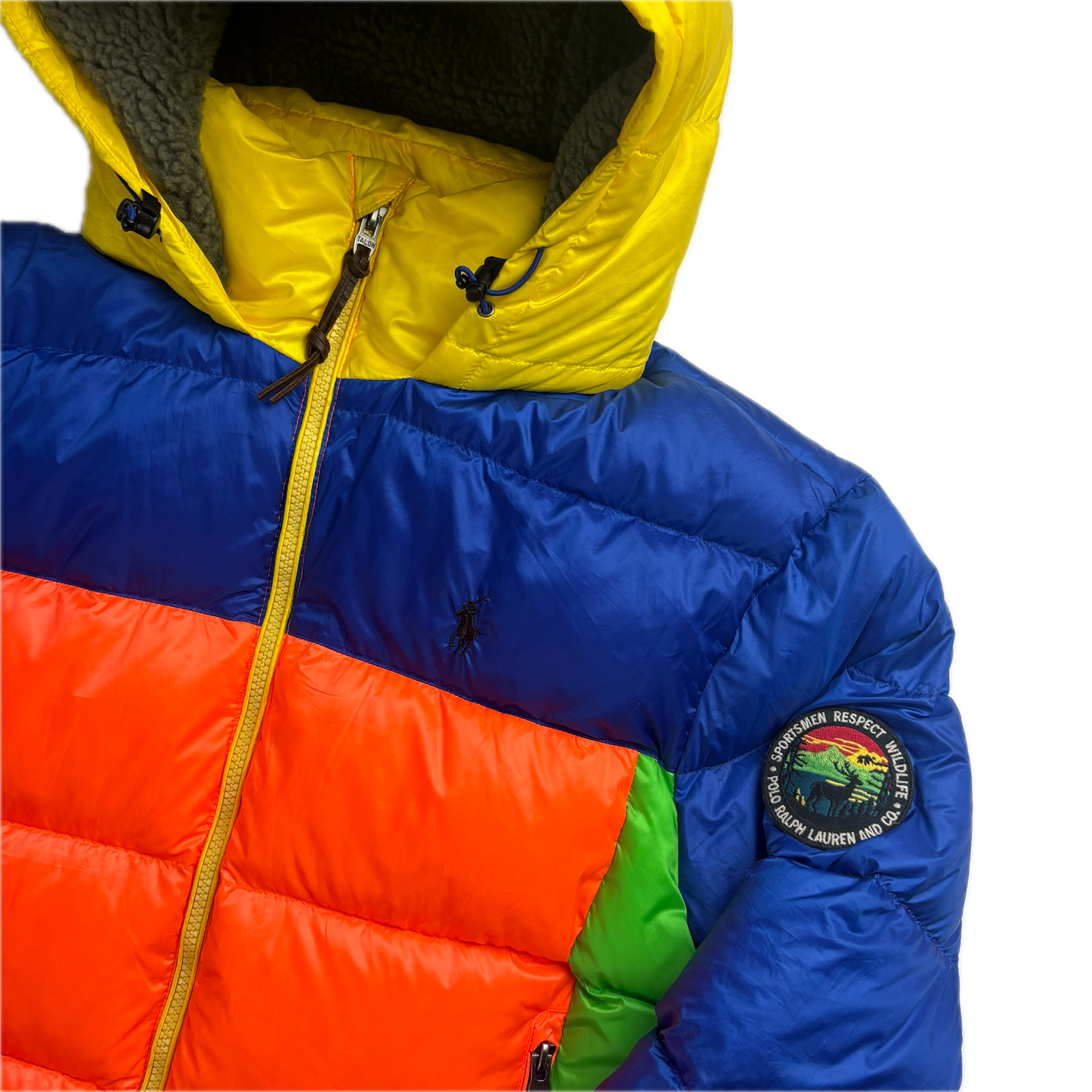 Polo Ralph Lauren Sportsman Puffer Jacket Hooded - M