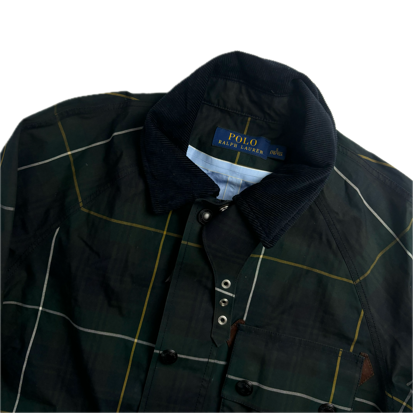 BlackWatch Rain Jacket Parka Tartan Taped Seam - S