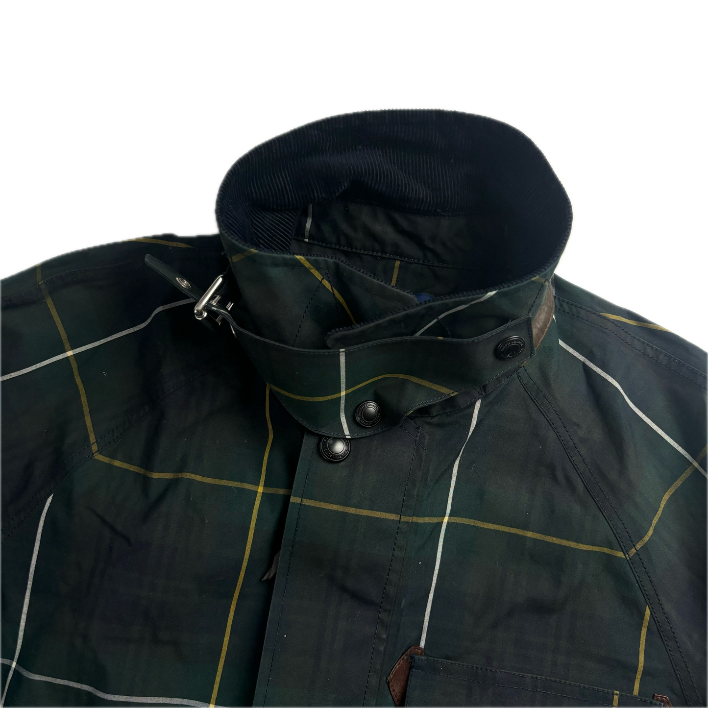 BlackWatch Rain Jacket Parka Tartan Taped Seam - S