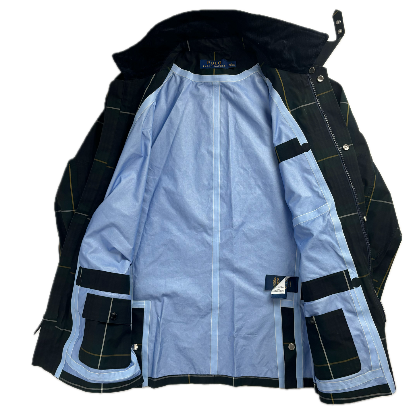 BlackWatch Rain Jacket Parka Tartan Taped Seam - S