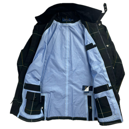 BlackWatch Rain Jacket Parka Tartan Taped Seam - S